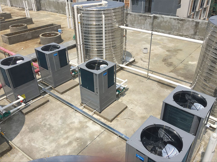广西城市学院200吨空气能