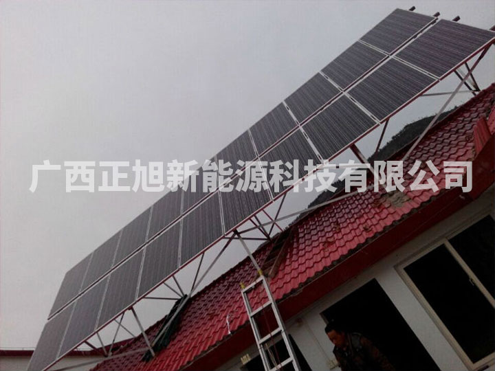 武鸣5KW太阳能发电站